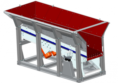 Alimentateur pré-cribleur