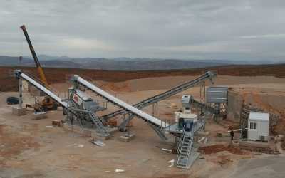 Installation for 0-4mm sand production