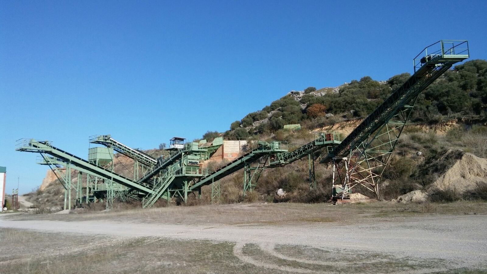 Planta tratamiento de áridos