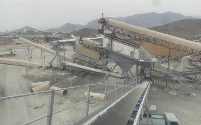 Miningland vienne de faire la mise en route d’une installation de concassage et criblage à Fujaïrah, UEA.