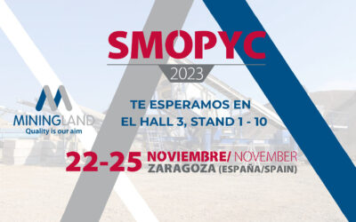 Miningland en SMOPYC 2023 del 22 al 25 de noviembre